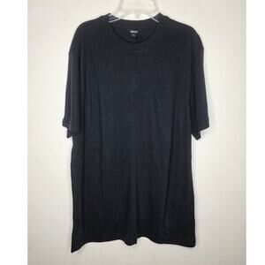 NWT Allbirds TrinoXO Sea Tee black merino blend short sleeve shirt - medium